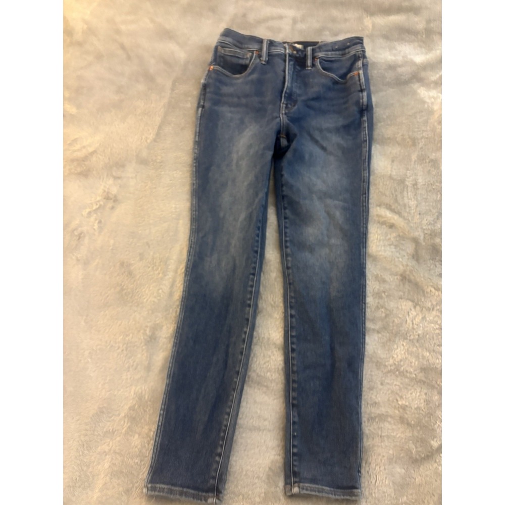 Madewell 10" High Rise Skinny Jeans Women's Size 28 Medium‎ Wash